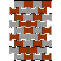 Bruk-Bet Sp. z o.o. - Paving thickness of 10 cm BEHATON - Edge advance dwg