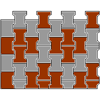 Bruk-Bet Sp. z o.o. - Paving thickness of 10 cm BEHATON - Bottom left corner dwg