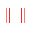 Bruk-Bet Sp. z o.o. - Kostka brukowa BEHATON 20x16.5x10 cm - Widok z góry dwg