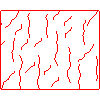 Bruk-Bet Sp. z o.o. - Blok ogrodowy UNI SPLIT antic 30x15x24 cm - Widok z góry dwg