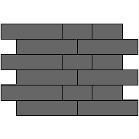 Bruk-Bet Sp. z o.o. - Block garden UNI SPLIT antic - Center dwg