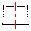 Ceramika Budowlana Lewkowo - Block ceiling ACKERMAN A 20/22 300x220x195 - Plan view dwg