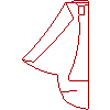 Cersanit S.A. - Urinals E 100 30.2x52 - Section dwg