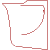 Cersanit S.A. - Pedestal EKO 31x36 - Section dwg