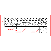 Cetco  - Detail of the insulation layer on the shotcrete - Detail of the insulation layer on the shotcrete dwg