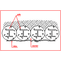 Cetco  - Filling mortar recesses between the piles - Filling mortar recesses between the piles dwg