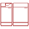 De Dietrich Technika Grzewcza - Gas fired Eliade DTG 1 B 120-3 - Plan view dwg