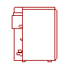 De Dietrich Technika Grzewcza - Gas boilers DIETRIGAZ DTG B 111-3 - Side view dwg