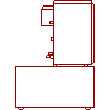 De Dietrich Technika Grzewcza - Gas boilers DIETRIGAZ DTG M 111-5 - Side view dwg