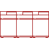 De Dietrich Technika Grzewcza - Gas fired DIETRIGAZ DTG 1 3x220-10 - Plan view dwg