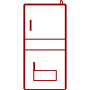 De Dietrich Technika Grzewcza - Solid fuel boiler CF 124 SH - Plan view dwg