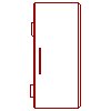 De Dietrich Technika Grzewcza - Solid fuel boiler CF 124 SH - Side view dwg