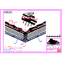 Cosella-Dörken Products, Inc. - KV03 - Trash leaned on the staff supporting - Non-ventilated roof - completely insulated design of the formwork dwg