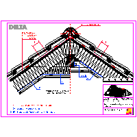 Cosella-Dörken Products, Inc. - FV01 - Lay the ridge with a total modernization - Non-ventilated roof - Tot insulated design of the formwork dwg