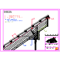 Cosella-Dörken Products, Inc. - PV01 - Pent roof with a projection - Non-ventilated roof - completely insulated design dwg