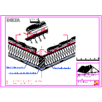 Cosella-Dörken Products, Inc. - KV01 - Simple basket - Non-ventilated roof - completely insulated design of the formwork dwg