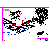 Dorken Polska Sp. z o.o. - KV01 - Prosty kosz - Dach wentylowany - wentylowana konstrukcja dwg