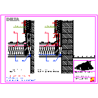 Cosella-Dörken Products, Inc. - WV03 - Connection of the wall to the roof surface - Roof ventilation - ventilation design dwg