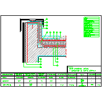 Dow  - Roof inverted gravel-connection to the parapet wall - Roof odwócony gravel-connection to the parapet wall dwg