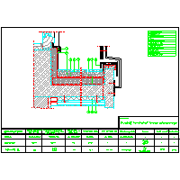 Dow  - The cross-section design terrace "inverted" - The cross-section design terrace "inverted" dwg