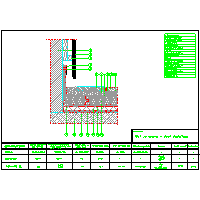 Dow  - Contact with the wall of the additional roof - Contact with the wall, roof additional dwg