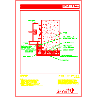 Dryvit Systems - Window with a glyph - Window with a glyph dwg