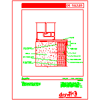 Dryvit Systems - Plastic window-sill - Plastic window-sill dwg