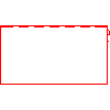 Elektra - Wall radiator panel electron. VP908KET (power 800 W) - Plan view dwg