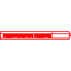 Elektra - Radiator Wall Panel Basic. VP1014KT (power 1400 W) - Front view dwg