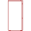 Ferroli  - Boiler (Sirius) GN1 35 - Side view dwg