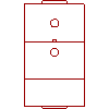 Ferroli  - Boiler 100-470 Prexterm 125 - Projection dwg