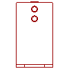 Ferroli  - Boiler PREX 3G AS 1250 - Projection dwg