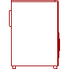 Ferroli  - Boilers ANTARES GN2 120 - Side view dwg