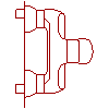 GROHE Limited - Shower mixer 33585 - Projection dwg