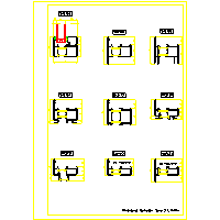 HALFEN Contact - Window Series 2.1 - Profile system 2.1 - frame dwg