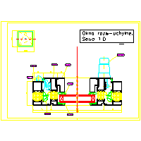 HALFEN Contact - Window Series 1.0 - Window profile system 1.0 - cross dwg