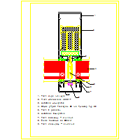 HALFEN Contact - The fire series VF50 RR EI60 - Profile fire VF50 RR EI60 - section dwg