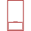 Immergas Polska Sp. z o.o. - Hung condensing boiler Victrix PLUS S - Plan view dwg