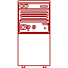 Immergas Polska Sp. z o.o. - Fired boiler Ares 18 MA - Plan view dwg