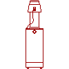 Immergas Polska Sp. z o.o. - Kocioł jednofunkcyjny Ares 43 - Widok z góry dwg