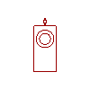 Immergas Polska Sp. z o.o. - Fired boiler Ares 43 - Front view dwg