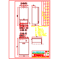 Immergas Polska Sp. z o.o. - The boiler closed combustion chamber - The dimensions and specifications connections boiler EOLO SUPERIOR PLUS 24 80 dwg