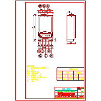 Immergas Polska Sp. z o.o. - The boiler closed combustion chamber - The dimensions and specifications connections boiler EOLO MINI.dwg dwg