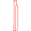 lafarge - Tile Rubin - Side view dwg