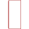 Noclaf - Hanging cupboard (g.32) (25x72x32) - Side view dwg