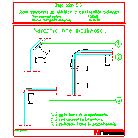 Norgips Poland - Corner Other possibilities S13 - Corner / Other possibilities S13 dwg