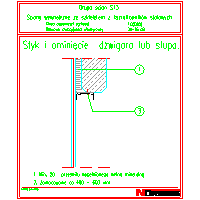 Norgips Poland - Contact avoiding the beam or column S12 - Contact avoiding the beam or column S12 dwg