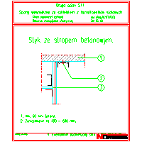 Norgips Poland - Contact with the concrete ceiling S11 - Contact with the concrete ceiling S11 dwg