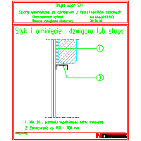 Norgips Poland - Contact avoiding the beam or column S11 - Contact avoiding the beam or column S11 dwg