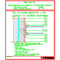Norgips Poland - Contact with the outer wall of plasterboard S4 - Contact with the outer wall of plasterboard S4 dwg
